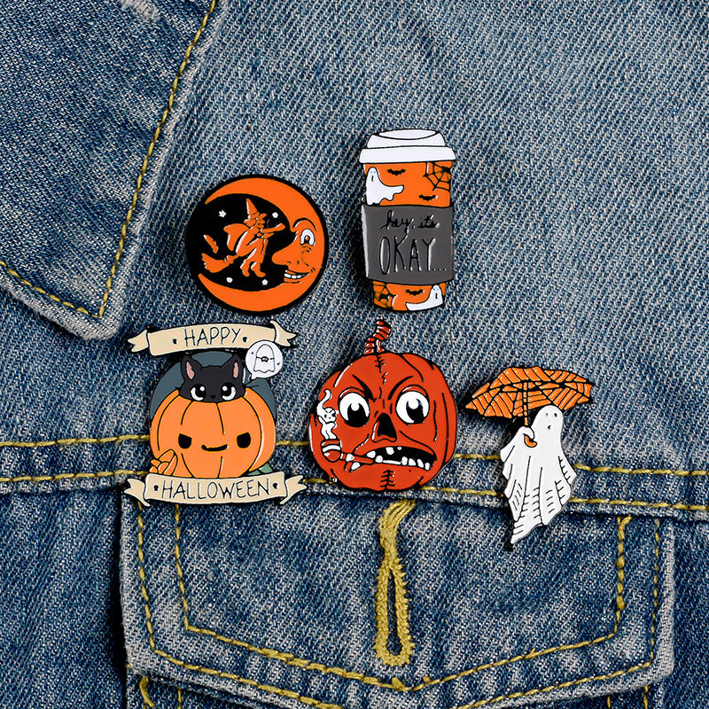 Halloween Brooch (5pcs)
