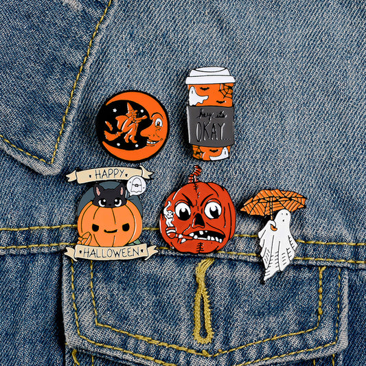 Halloween Brooch (5pcs)