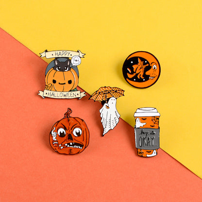 Halloween Brooch (5pcs)