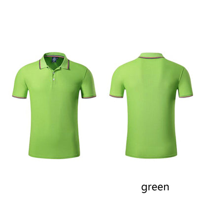 Pure Color Polo Shirt