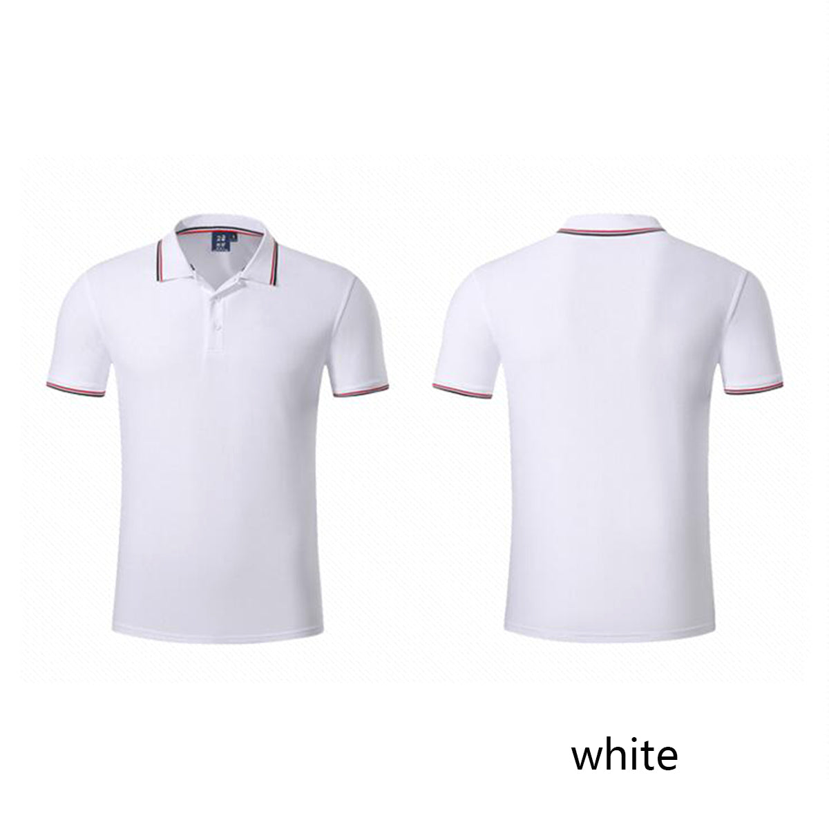 Pure Color Polo Shirt
