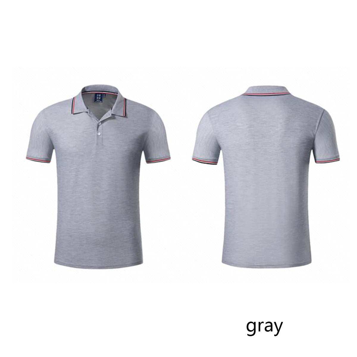 Pure Color Polo Shirt