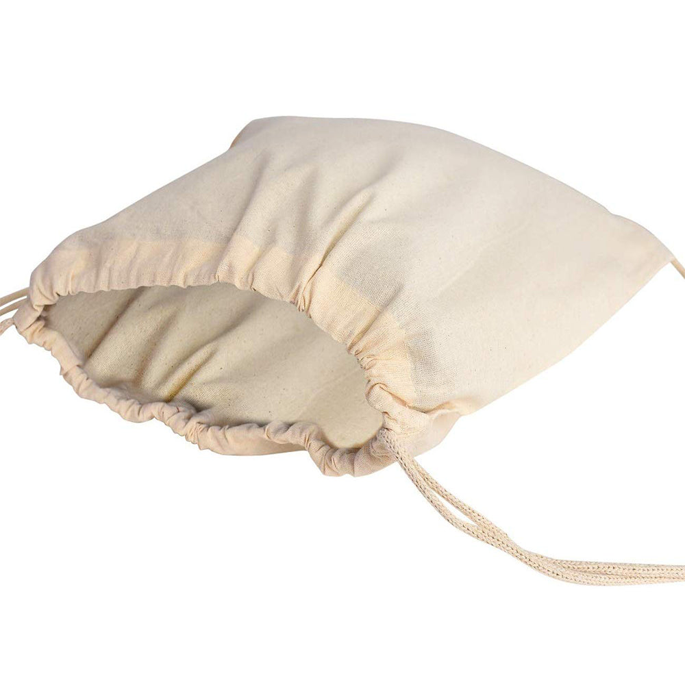 Canvas Drawstring Tote Bag