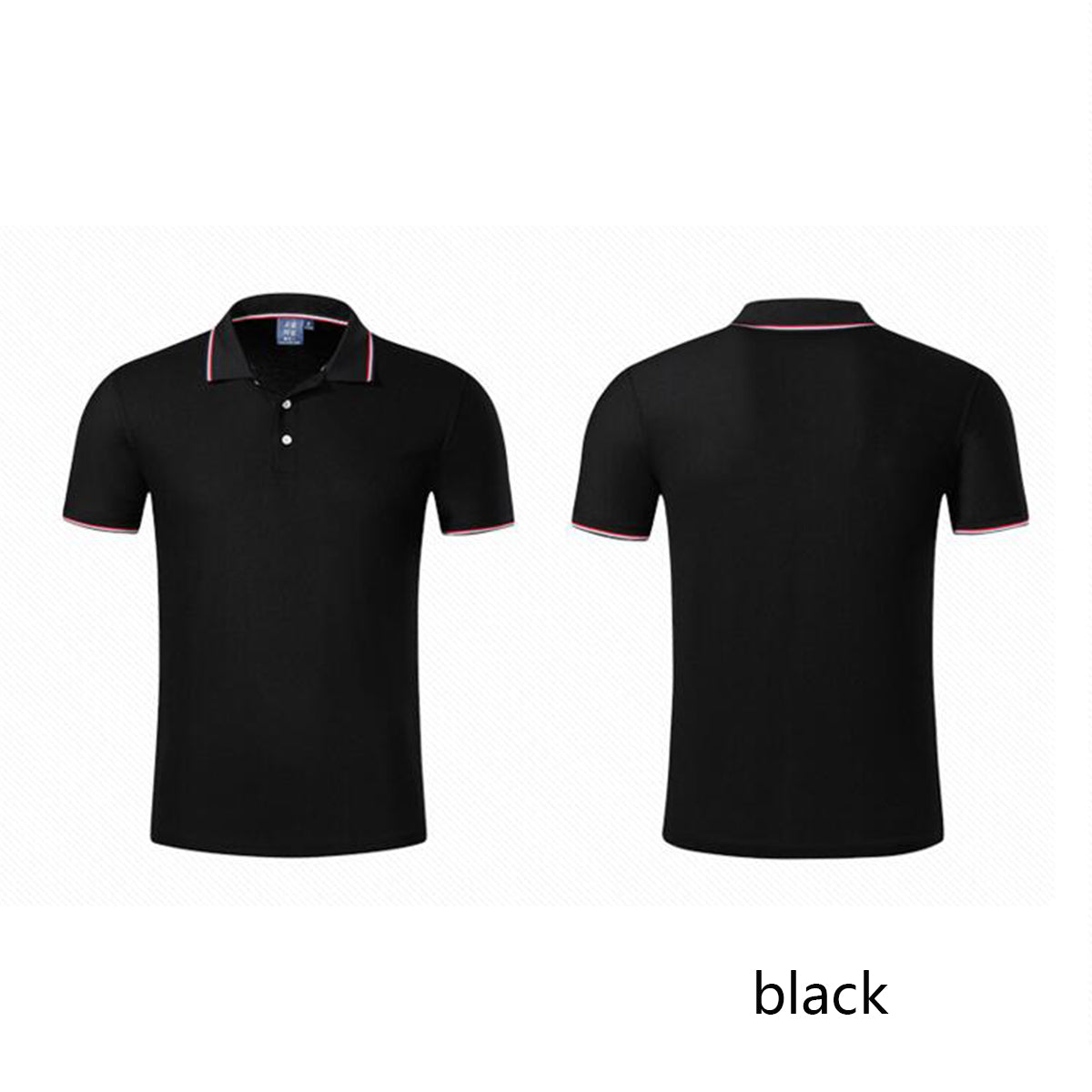 Pure Color Polo Shirt